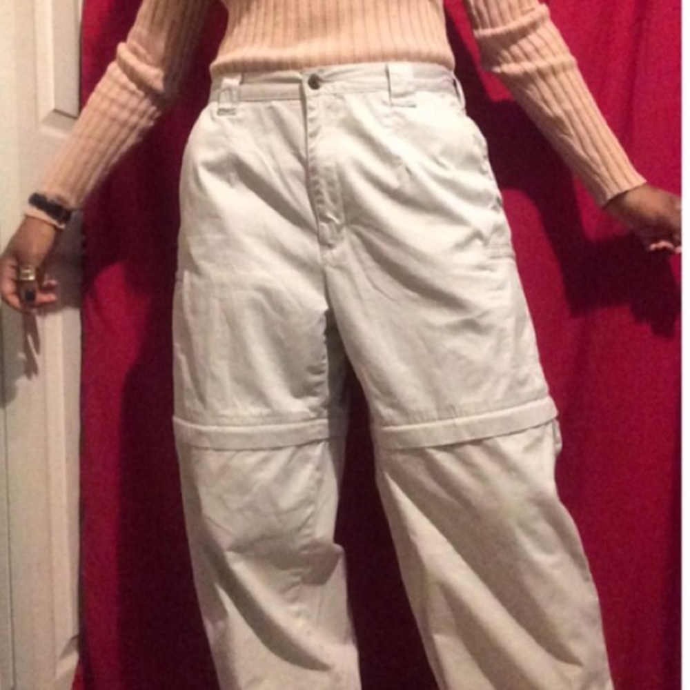 Khaki LL Bean pants/shorts